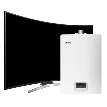 林内(rinnai)&三星(samsung)13升零温差感燃气热水器 55英寸4k超高清
