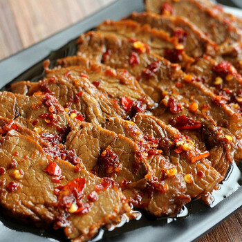 恋品惠 楚浏香麻辣味手撕牛肉干真空袋装零食下酒菜冷小吃湖南特产