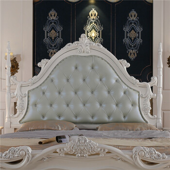 8米2米卧室雕花法式床头板 30321 1.8米床头