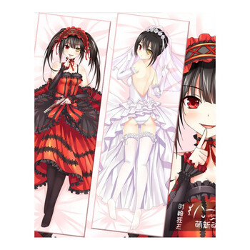 等身抱枕时崎狂三穹妹贞德e真白洛天依雷姆二次元动漫抱枕 狂三 60x