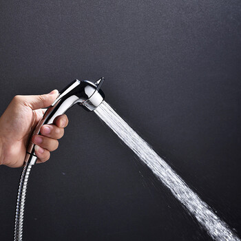 厂家直销浴室清洁小喷头 马桶冲洗喷枪 pp便后冲洗器小喷枪淋浴器