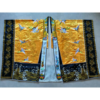 庚万道士用品全金丝百鹤衣道袍道士服装道士高功法衣