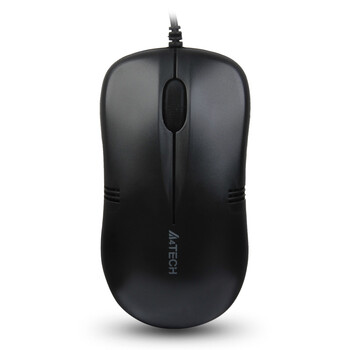 
                                        
                                                                                双飞燕（A4TECH) WM-100 有线鼠标 笔记本台式电脑办公家用便携鼠标 USB接口 黑色                