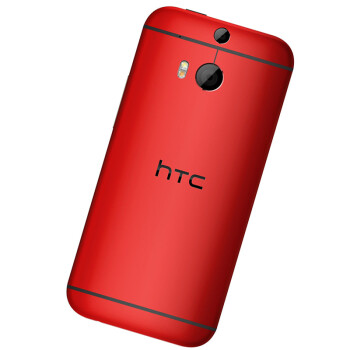 HTC One M8e 联通4G手机 宝石红