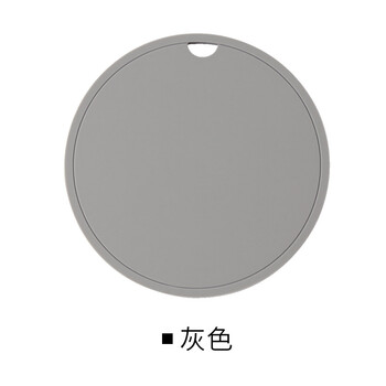 硅胶隔热锅垫家用碗垫圆形餐桌垫盘子垫可挂隔热垫子 灰色
