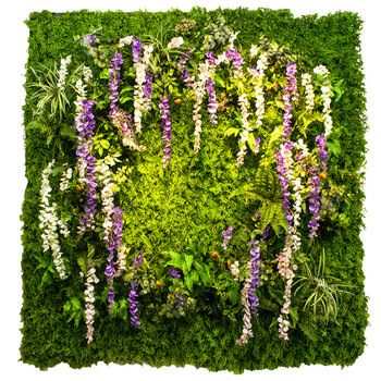 【京东精选】无味绿植墙仿真植物墙立体绿化墙 酒店餐厅室内外绿植墙