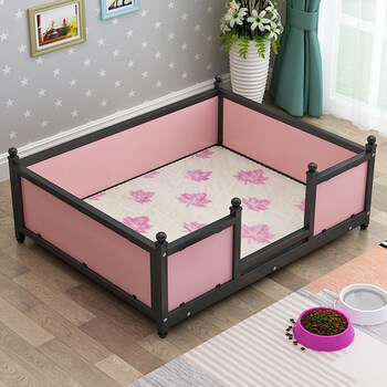 狗产床产箱实木猫窝四季铁艺产房宠物狗狗床大型犬幼崽窝防压耐咬