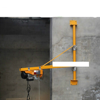 微型電動葫蘆支架家用小吊機室內吊運機裝修小型起重機單立柱 1t吊架