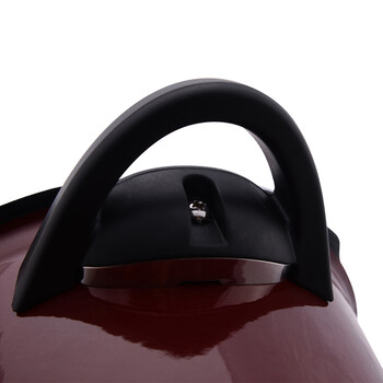 Kochstar考斯达 德国进口珐琅搪瓷压力指示器高压锅 6L 22cm 酒红色