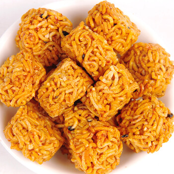 掌心面47g*16袋火鸡面拉面小丸子干脆点心面多口味零食小吃 超辣味*16