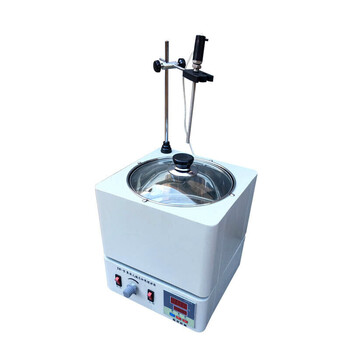 集热式磁力搅拌器数显油浴锅实验室智能恒温水浴锅