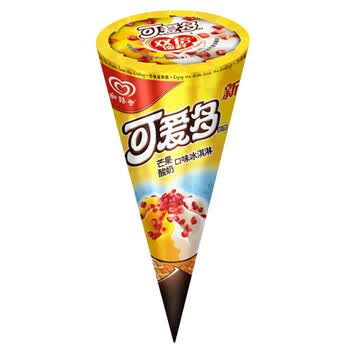 和路雪可爱多芒果酸奶蛋筒67克*24支