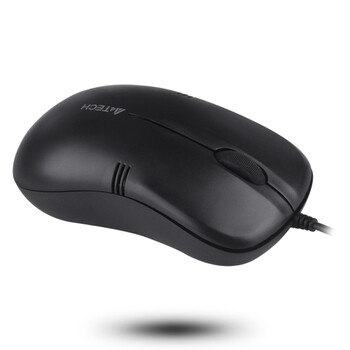 
                                        
                                                                                双飞燕（A4TECH) WM-100 有线鼠标 笔记本台式电脑办公家用便携鼠标 USB接口 黑色                