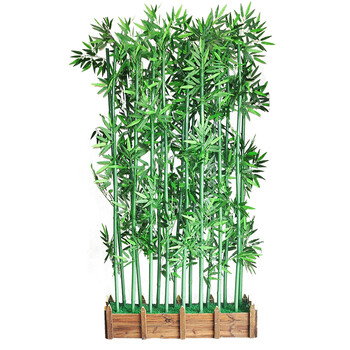 物有物语 仿真竹子 假竹子假花卉酒店客厅装饰屏风橱窗挡水管隔断装饰