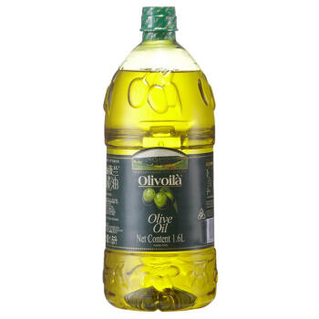 欧丽薇兰 Olivoilà  食用油 压榨 纯正橄榄油1.6L 春节年货送礼企业团购员工福利  