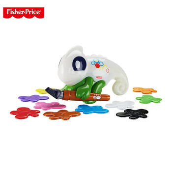 费雪fisher Price 智玩学习 智能探索魔幻声光变色龙早教益智儿童双语玩具彩色均码 图片价格品牌报价 京东