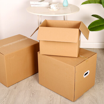 纸箱纸盒打包批发搬家神器收纳打包箱整理箱飞机盒快递纸箱子搬家sn