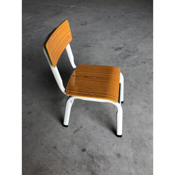 中小学生学校课桌培训桌台椅学习书桌辅导班家用单人桌椅 单件椅子