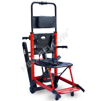 新菲乐（NEW FELLOW） 电动爬楼轮椅履带式 上下楼梯车老年人残疾人爬楼梯车 折叠轻便爬楼机 NF-WD02 调速红色
