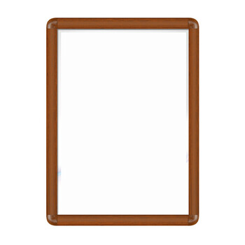 定制开启式电梯广告框铝合金海报框架a3营业执照框挂墙a4画框相框定制