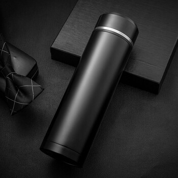 保温杯男士不锈钢便携泡茶水杯商务茶杯定制刻字杯子500ml 【316