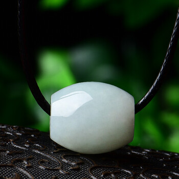 旺珺 翡翠玉项链男女款 路路通吊坠 翡翠路路通玉吊坠 翡翠路路通吊坠