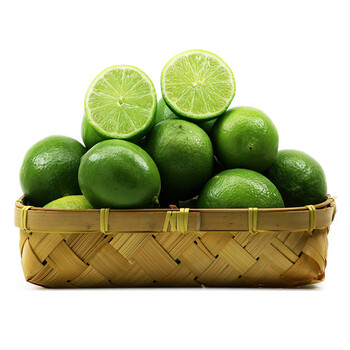 塔希提无籽香水青柠檬 2斤装 11-18个 新鲜水果