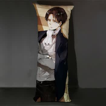 进击的巨人利威尔兵长抱枕等全身动漫画周边靠枕七夕礼物定制玩偶 09