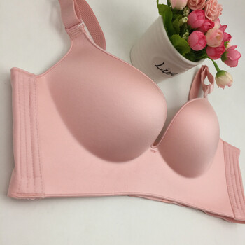 罗丽丝文胸性感胸罩 国内单内衣女胸罩四排扣性感胸罩无缝无钢圈聚拢