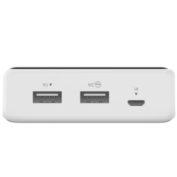 
                                        品胜 LCD电库 15000毫安移动电源/充电宝 双USB输出 液晶数显 白色 适用于苹果/安卓手机/平板等                