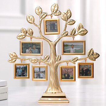 创意照片定制结婚礼物友情送闺蜜女生老婆小清新实用个性新婚 7挂框树