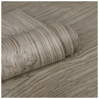 木纹波音软片衣柜仿木家具翻新贴纸自粘防水地板厨房墙贴5m 白玫瑰木