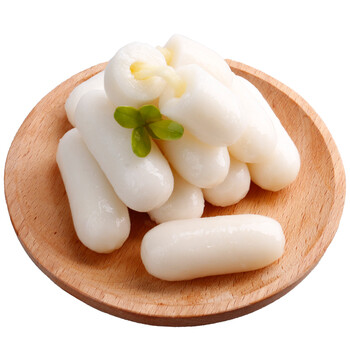 韩花郎 韩国小吃 夹心起司 原味芝士年糕条 500g 部队火锅食材