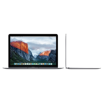 Apple MacBook 12英寸笔记本电脑 深空灰色 512GB闪存 MJY42CH