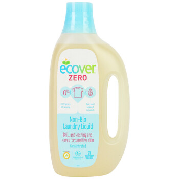 ECOVER生态环保无香型洗衣液 1.5L 原装进口 植物提取 孕妇新生儿婴幼儿宝宝适用 无荧光剂  护肤不伤手