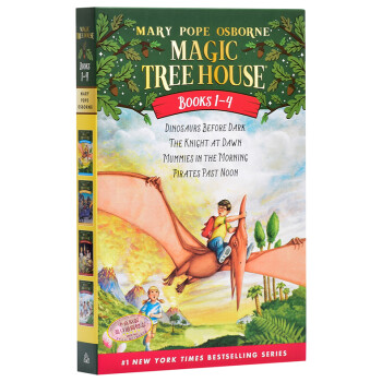 神奇树屋1-4盒装 英文原版 Magic Tree House  玛丽 波 奥斯本