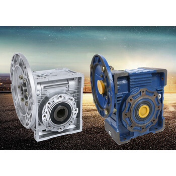 铝合金箱体减速机rv075 配1.5kw铝壳电机 nmrv150