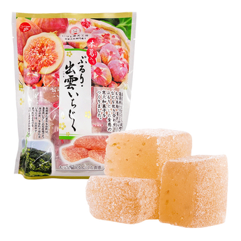 日本进口零食品津山屋无花果味软糖133g 好吃的休闲小吃糖果 图片价格品牌报价 京东