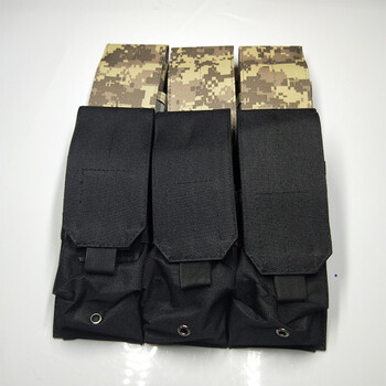 水弹枪m4弹夹包战术挂包腰包户外运动下供弹ak47弹匣附件包工具包