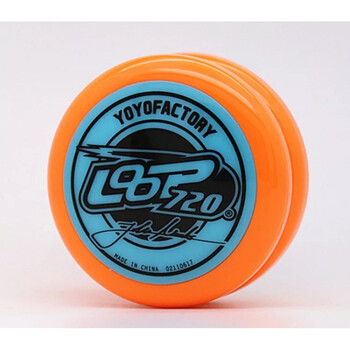 新款yyf悠悠球 奥迪溜溜球2a比赛 橘色蓝盖