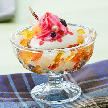 冰淇淋杯雪糕杯冷饮杯沙拉碗甜点杯冰激凌杯奶昔杯布丁杯水果高脚果碗