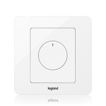 开关插座面板逸典白一开二开三开四开单双控多控空白家用o 延时开关