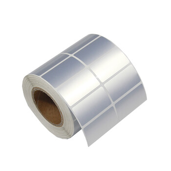 昕维(xinwei)哑银标签纸 pet亚银纸 pvc不干胶条码纸打印纸 防水标签