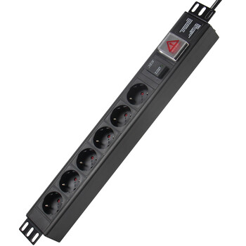 购旺gowone 欧标pdu机柜插座德标/法标电源插排工业插线板10a/16a欧式