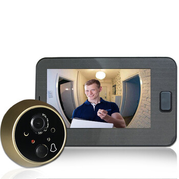 定制门眼 电子智能门镜/猫眼家用大屏可视门铃防盗监控高清广角夜视
