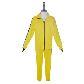 小黄衣cos衣服吃鸡游戏人黄色儿童服学生套装服装男c