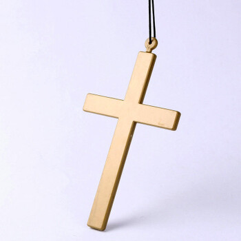 万圣节贞子服装cos女鬼屋吓人扮服饰鬼节假发恐怖假血演出衣服 十字架