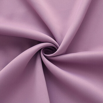 纯色全遮光窗帘成品酒店阳台遮阳隔热布定制卧室窗帘布 10#紫罗兰