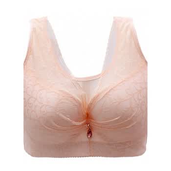 加大码文胸内衣胖mm200斤薄款大罩杯胸罩聚拢肥胖女全罩杯 肤色 42/95