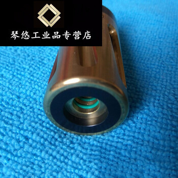 管道临时油路密封件pom钛合金过桥接头5.5 钛合金外壳钛合金芯原色8mm